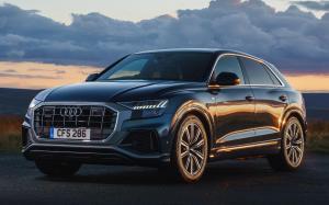 Audi Q8 50 TDI Quattro S-Line 2018 года (UK)